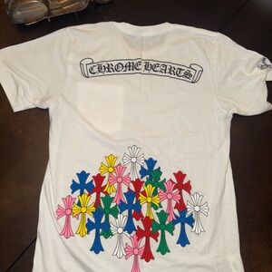 SOLD! Chrome Hearts White Graphic T-Shirt